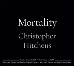 mortality audiobook cover image