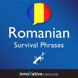 learn romanian - survival phrases romanian, volume 1 (unabridged) audiobook cover image
