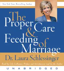 the proper care and feeding of marriage audiobook cover image