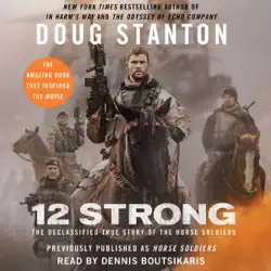 12 strong (abridged) audiobook cover image