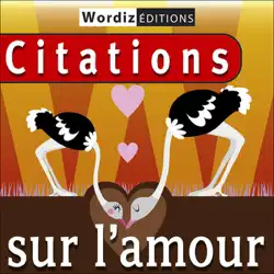 citations sur l'amour audiobook cover image