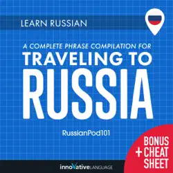 learn russian: a complete phrase compilation for traveling to russia audiobook cover image