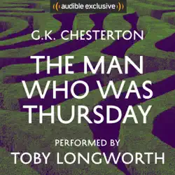 the man who was thursday (unabridged) audiobook cover image