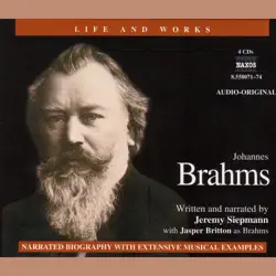 johannes brahms audiobook cover image