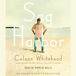 sag harbor: a novel (unabridged) audiobook cover image
