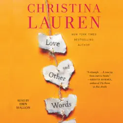 love and other words (unabridged) audiobook cover image