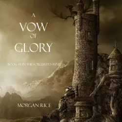 a vow of glory (book #5 in the sorcerer's ring) audiobook cover image