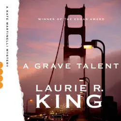 a grave talent audiobook cover image