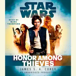 honor among thieves: star wars legends (unabridged) audiobook cover image