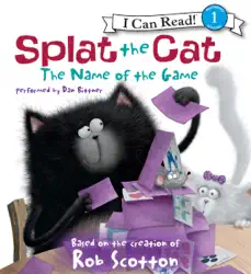 splat the cat: the name of the game audiobook cover image