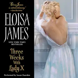 three weeks with lady x audiobook cover image