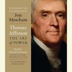 thomas jefferson: the art of power (unabridged) audiobook cover image