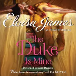 the duke is mine audiobook cover image