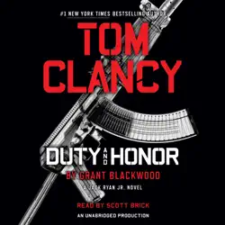 tom clancy duty and honor (unabridged) audiobook cover image