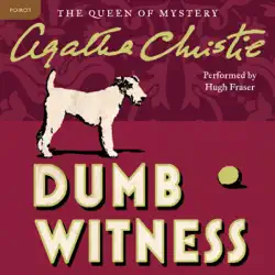 dumb witness audiobook cover image