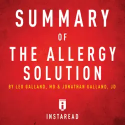 summary of the allergy solution by leo galland and jonathan galland includes analysis (unabridged) audiobook cover image