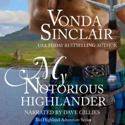 my notorious highlander: highland adventure, book 5 (unabridged) audiobook cover image