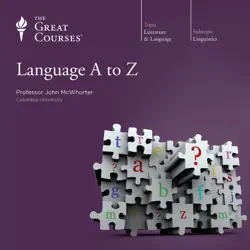 language a to z audiobook cover image