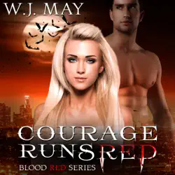 courage runs red: blood red, book 1 (unabridged) audiobook cover image