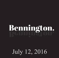 bennington, july 12, 2016 audiobook cover image