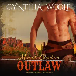mail order outlaw: the brides of tombstone, book 1 (unabridged) audiobook cover image