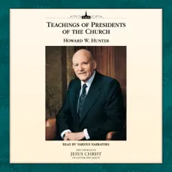 teachings of presidents of the church: howard w. hunter (unabridged) audiobook cover image