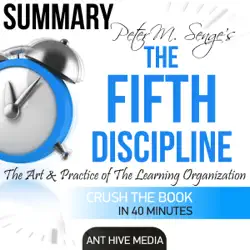peter senge's the fifth discipline summary & analysis (unabridged) audiobook cover image