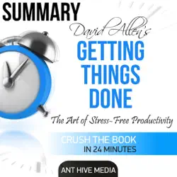 summary david allen's getting things done (unabridged) audiobook cover image