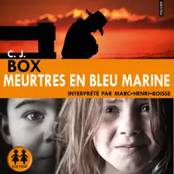 meurtres en bleu marine audiobook cover image