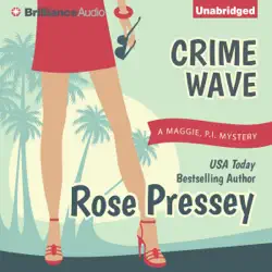 crime wave: maggie, pi mysteries, book 1 (unabridged) audiobook cover image