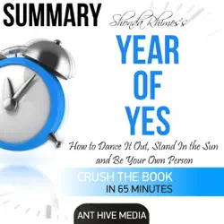 summary: shonda rhimes' year of yes: how to dance it out, stand in the sun and be your own person (unabridged) audiobook cover image
