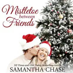 mistletoe between friends (unabridged) audiobook cover image