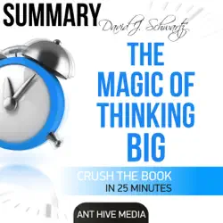 david j. schwartz's the magic of thinking big: summary (unabridged) audiobook cover image
