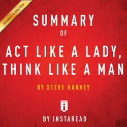 summary of act like a lady, think like a man by steve harvey includes analysis (unabridged) audiobook cover image