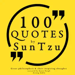 100 quotes by sun tzu: great philosophers and their inspiring thoughts audiobook cover image