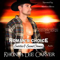 roman's choice: saddles & second chances, book 1 (unabridged) audiobook cover image