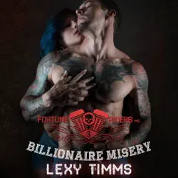 billionaire misery: fortune riders motorcycle club series, book 3 (unabridged) audiobook cover image