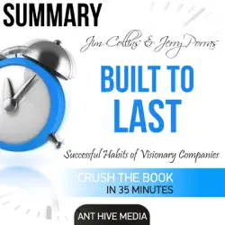 summary jim collins and jerry porras' built to last: successful habits of visionary companies (unabridged) audiobook cover image