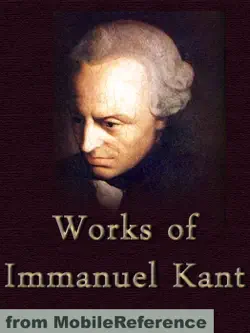 works of immanuel kant book cover image