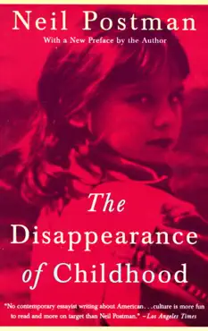 the disappearance of childhood book cover image