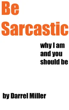 be sarcastic book cover image