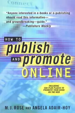 how to publish and promote online book cover image
