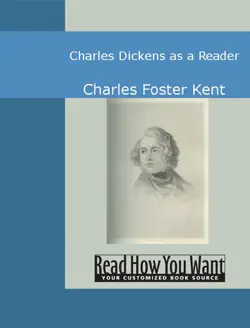 charles dickens as a reader book cover image