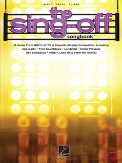 the sing-off songbook book cover image