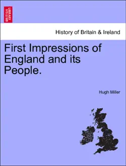 first impressions of england and its people. book cover image