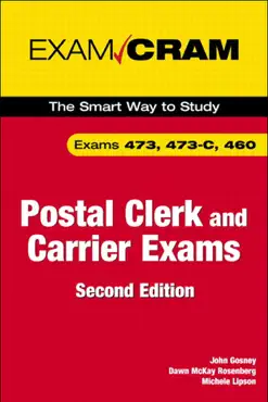 postal clerk and carrier exam cram (473, 473-c, 460) book cover image