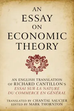 an essay on economic theory book cover image
