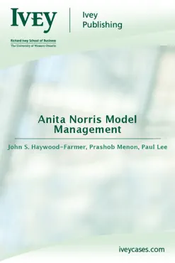anita norris model management book cover image