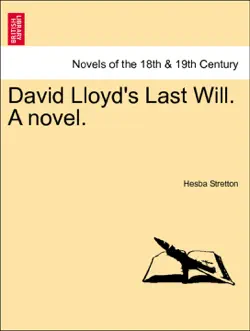 david lloyd's last will. a novel. vol. i. imagen de la portada del libro