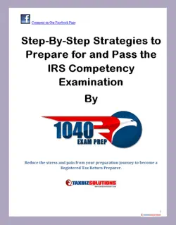 step-by-step strategies to prepare and pass the irs compency examination book cover image